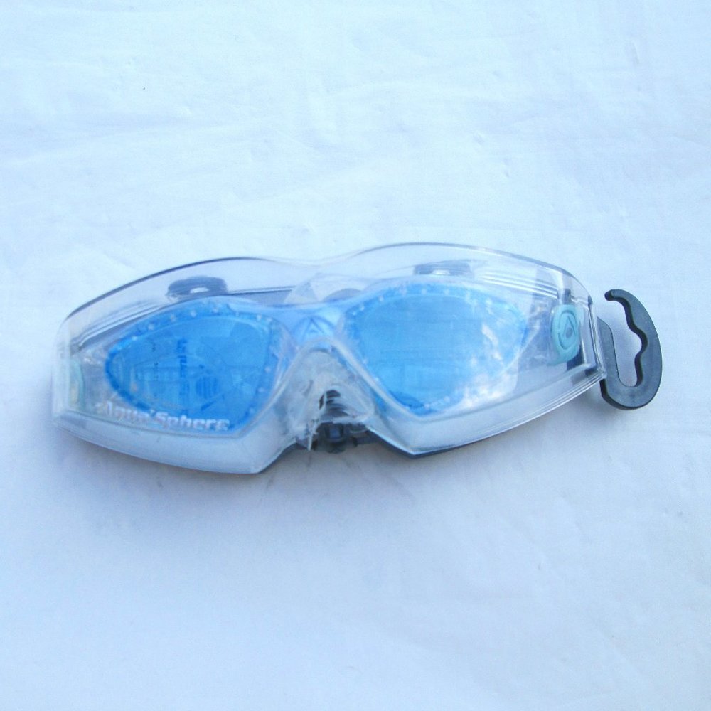 COPY - New Aqua Sphere Adult Kayenne Blue Tinted Lens Goggles  Unisex